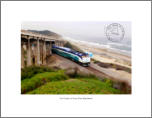 Coaster train at Torrey Pines State Beach